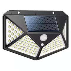 LED Solar Lights Outdoor Lighting Wireless Motion Sensor Lights IP65 Waterproof 270°Wide Angle Security Wall Lights with 3 Modes for Yard Stairs Garage Fence Porch
