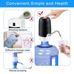 Electric Water Dispenser Portable Automatic Electric Water Pump Drinking Bottle Switch USB Rechargeable Water Pump Machine
