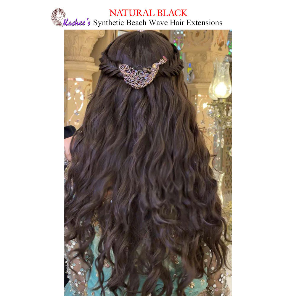 Kashee’s Synthetic Beach Wave Hair Extensions 75% Off