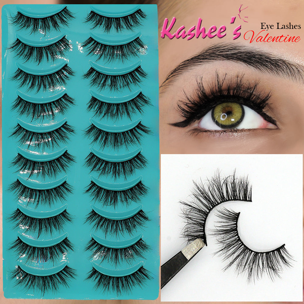 Kashee’s Valentine Eyelashes (02) 50% Off