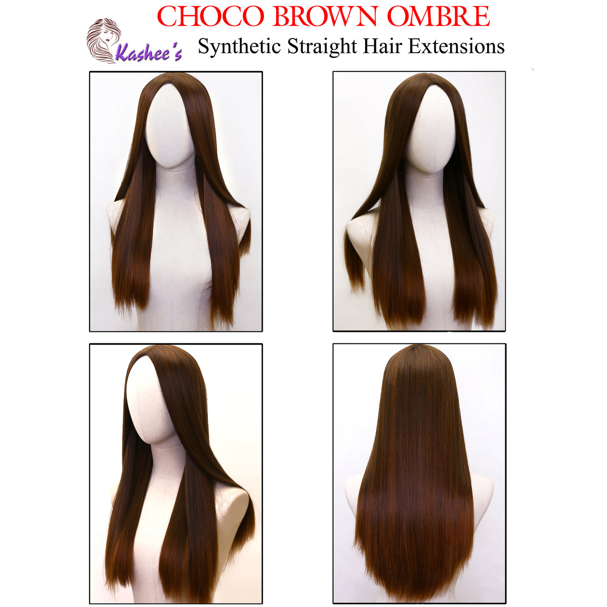 Kashee’s Synthetic Straight Hair Extensions 75% Off