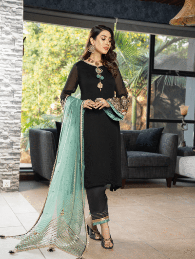 M-100 Black Velvet - KHUDA BAKSH CREATIONS