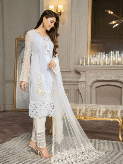S-113 Blue Willow - KHUDA BAKSH CREATIONS