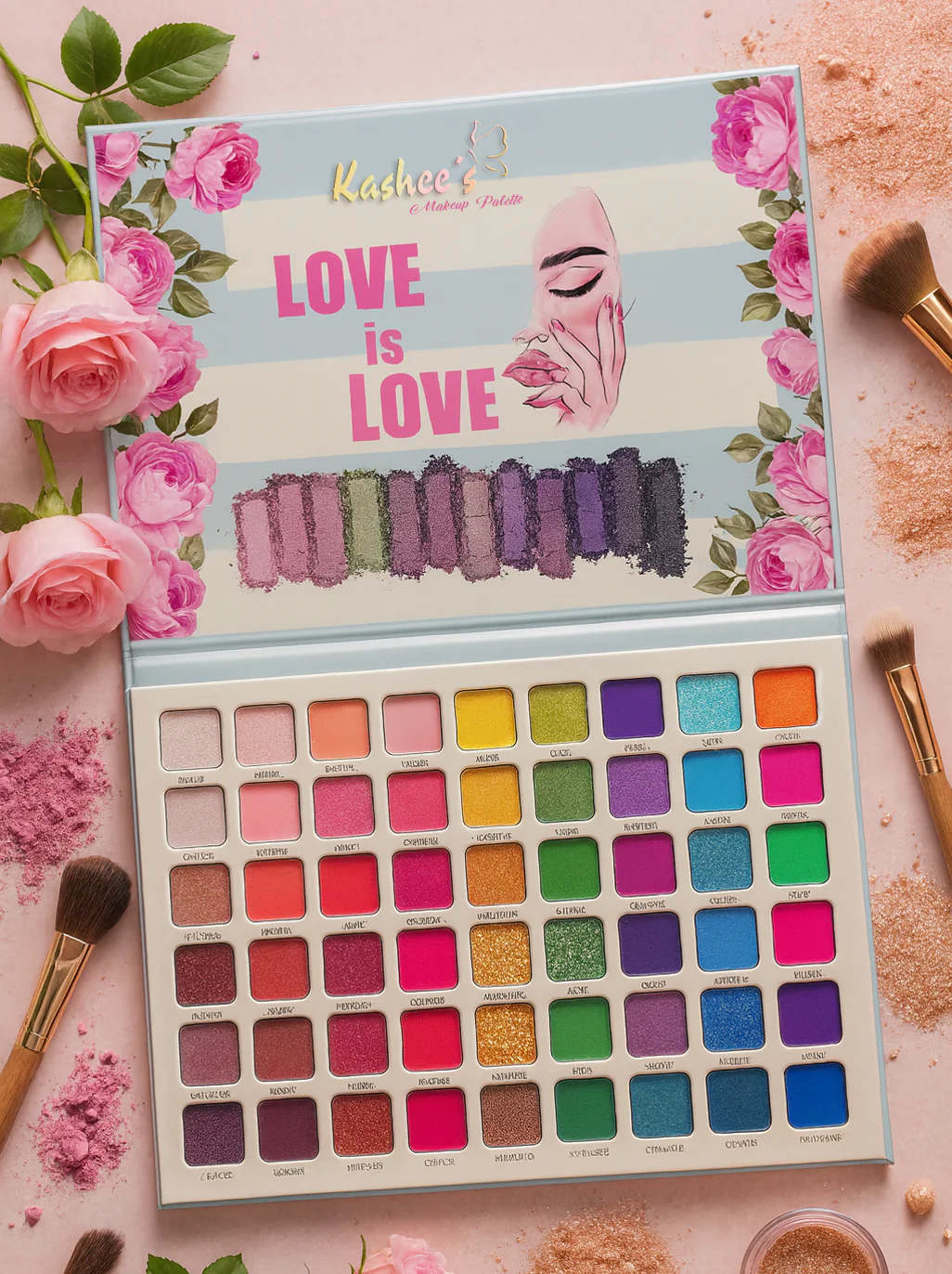 Canvas Colours Eyeshadow Palette