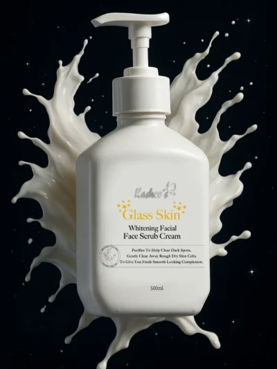 Kashees Glass Skin Whitening Facial Face Scrub Cream